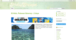 Desktop Screenshot of indieescape.com